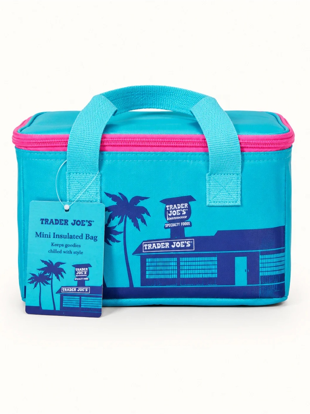 Trader Joe’s Mini Insulated Bag - Blue Cooler Bag